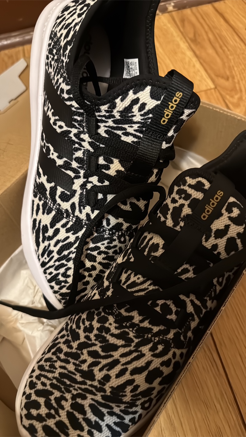 Adidas Cloudfoam Pure 2.0, Size 10, Leopard Print - photo 2