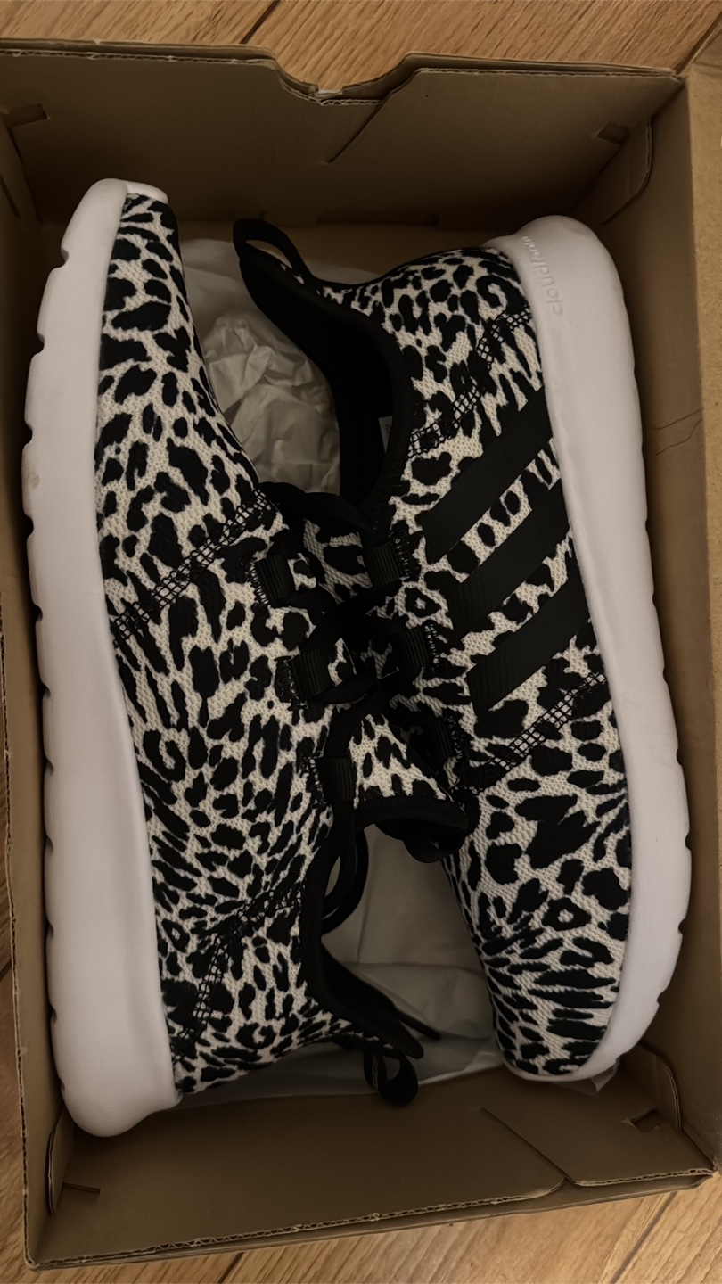 Adidas Cloudfoam Pure 2.0, Size 10, Leopard Print