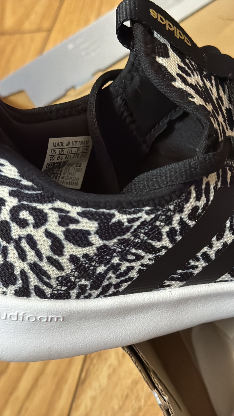 Adidas Cloudfoam Pure 2.0, Size 10, Leopard Print - photo 3