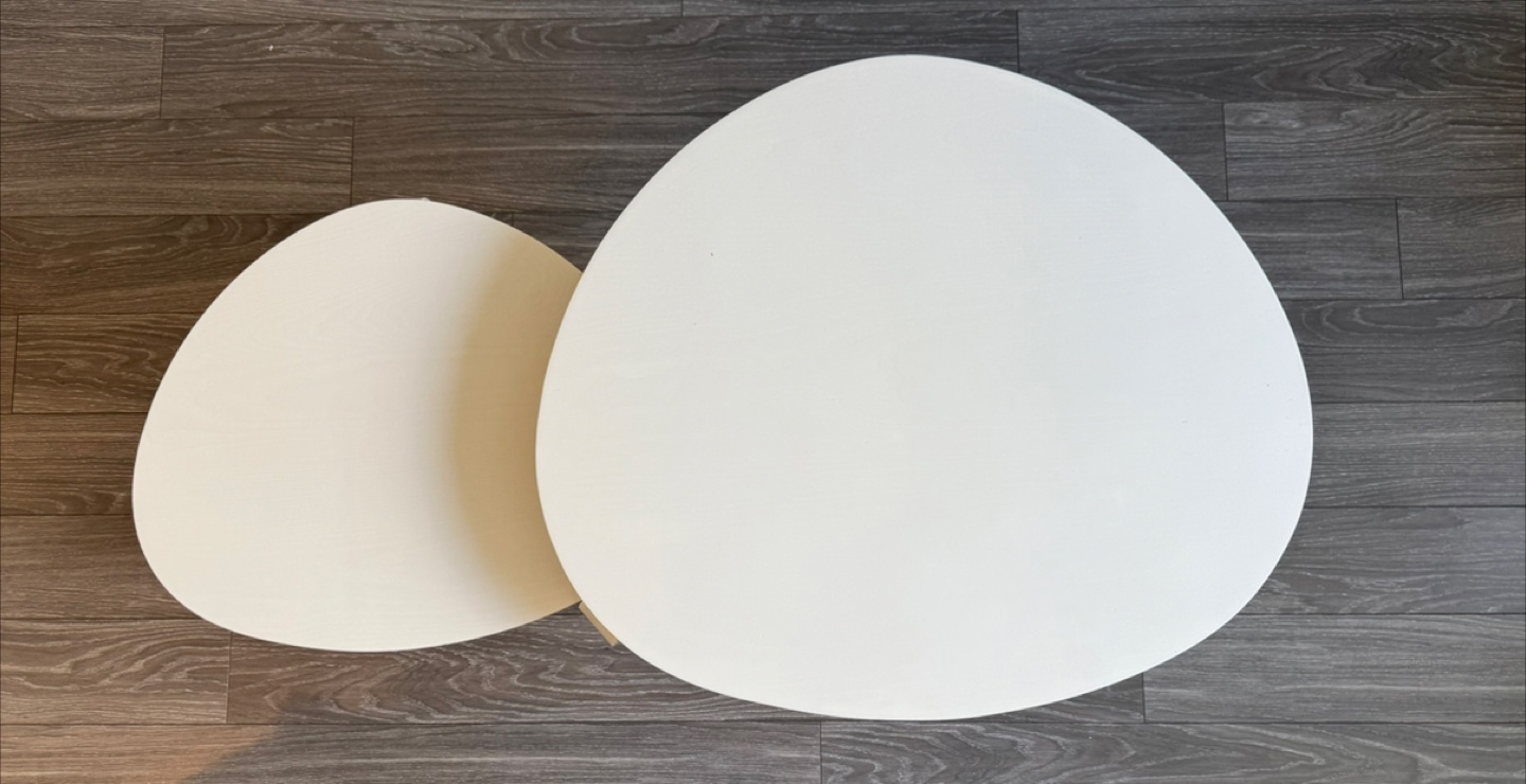 White Nesting Tables