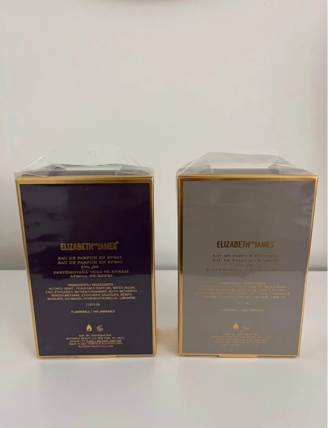 Elizabeth and James Nirvana Perfume Set - Amethyst & French Grey image indicator(2)