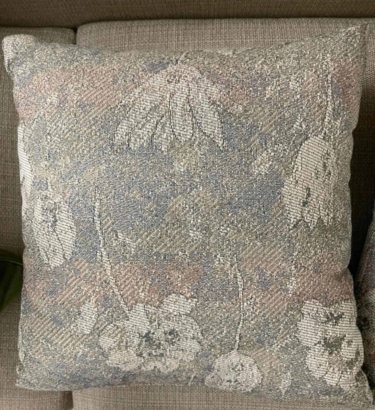 Pair of Square Decorative Throw Pillows (Cushions) image indicator(2)