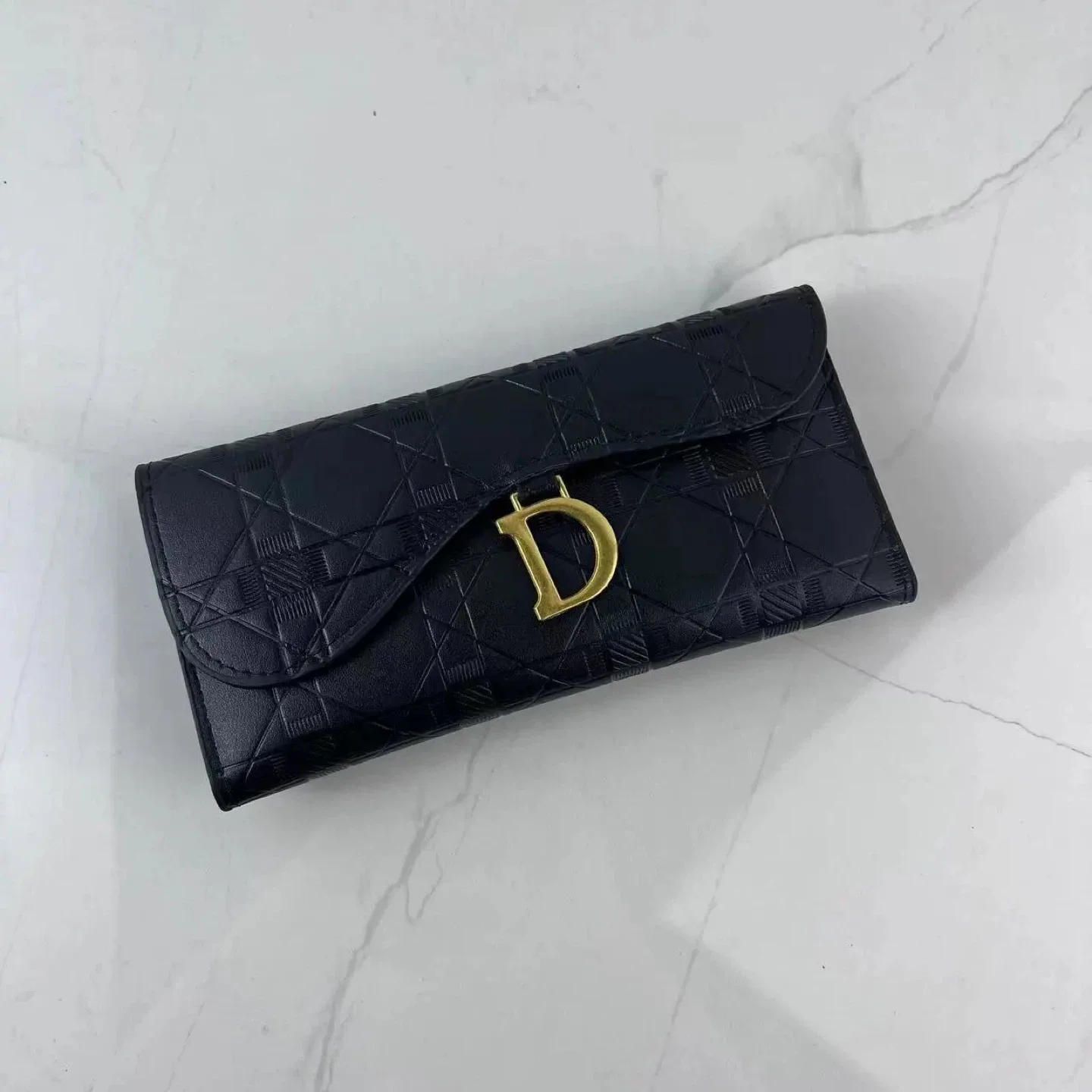 Dior Black Long Wallet image indicator(2)