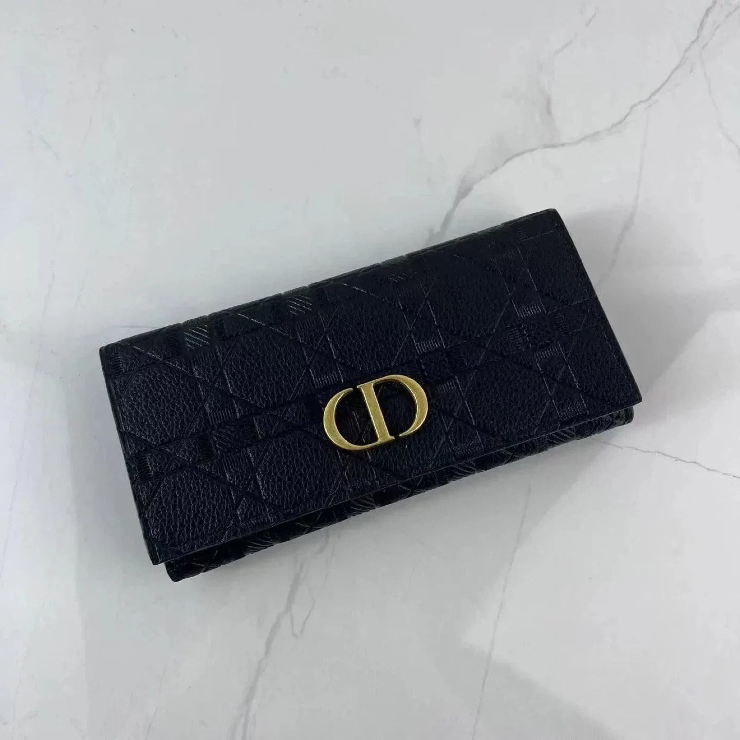 Dior Black Long Wallet image indicator(5)