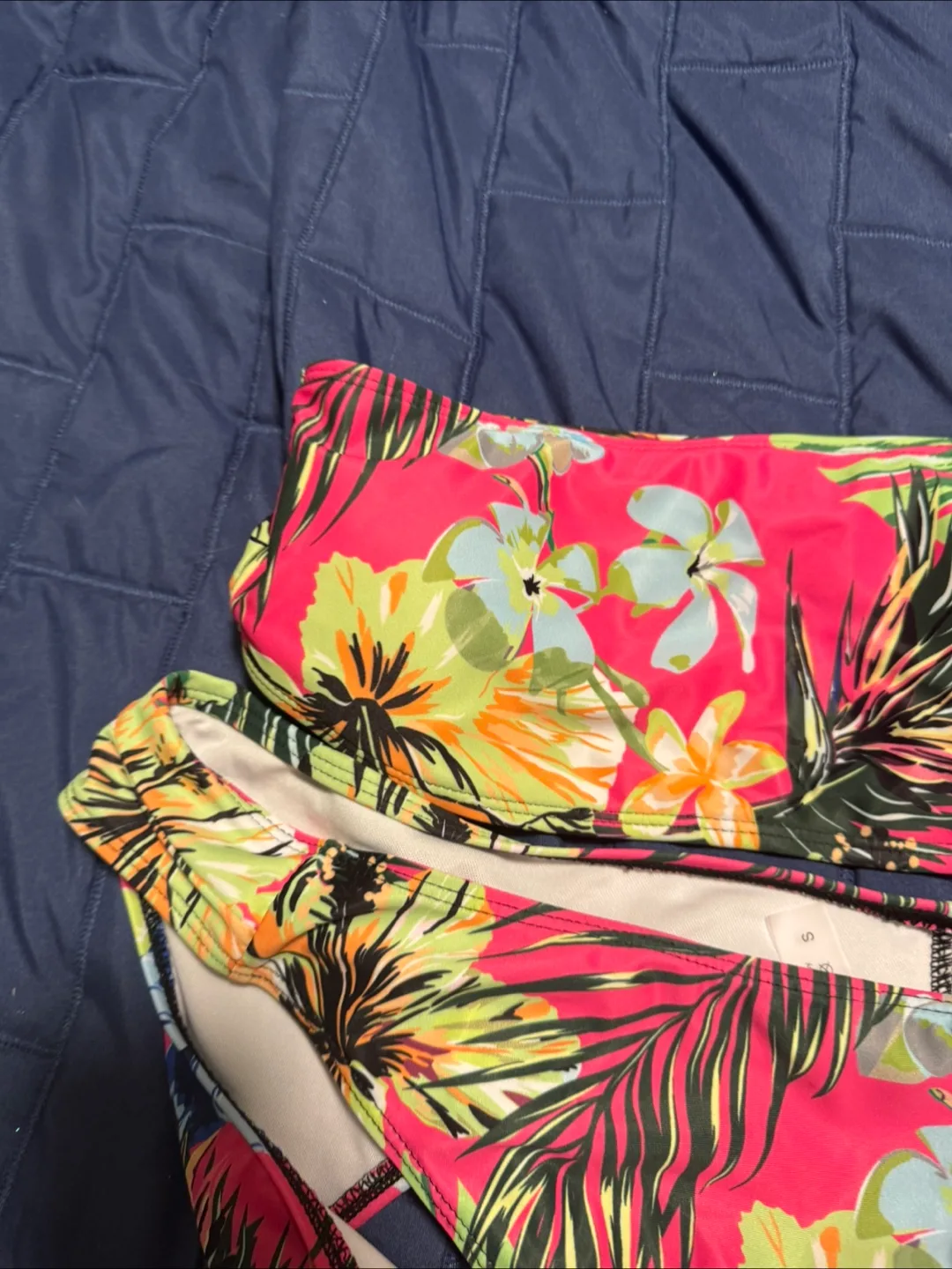 Floral Swimsuit - Size S thumbnail