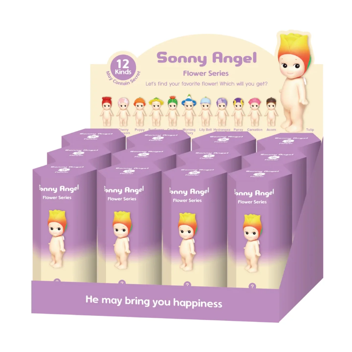 Authentic Sonny Angel Flower Series Full Set thumbnail