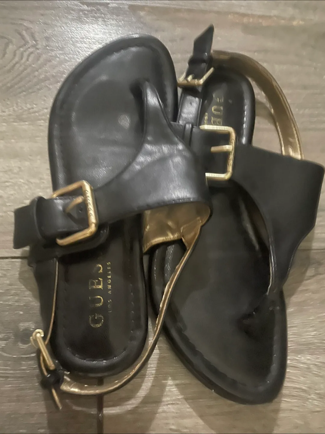 Guess Black Sandals thumbnail