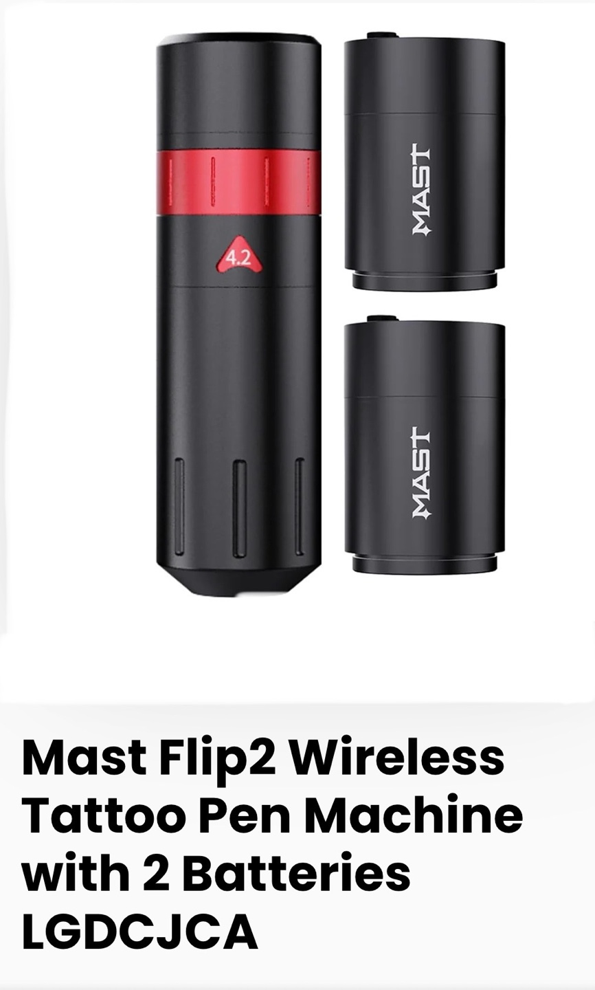 Mast Flip 2 Wireless Tattoo Pen Machine