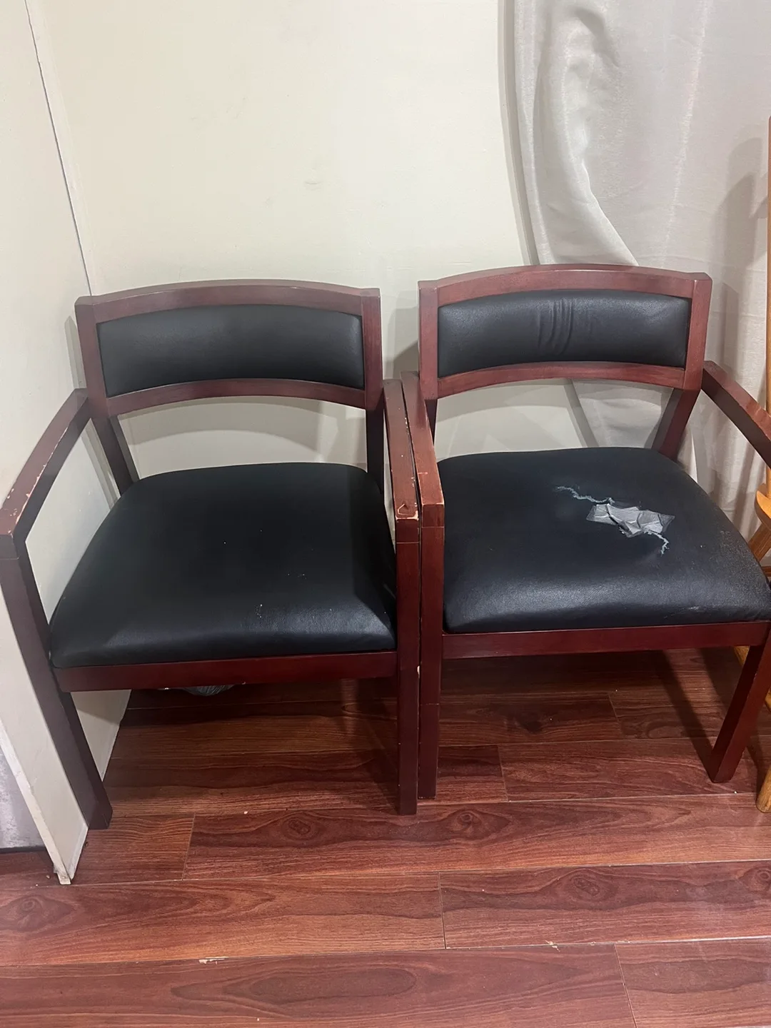 Pair of Office Chairs thumbnail