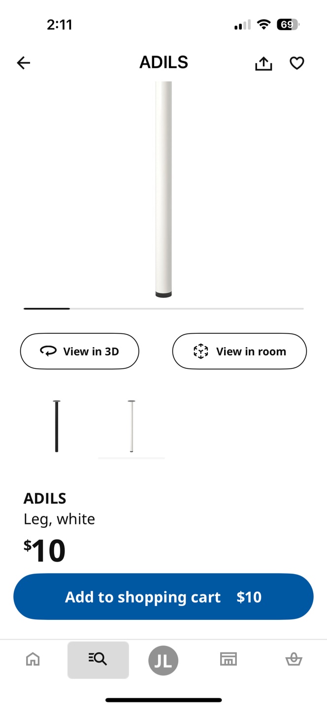 Ikea OLVO Leg of Tabletop (4pices) - photo 3