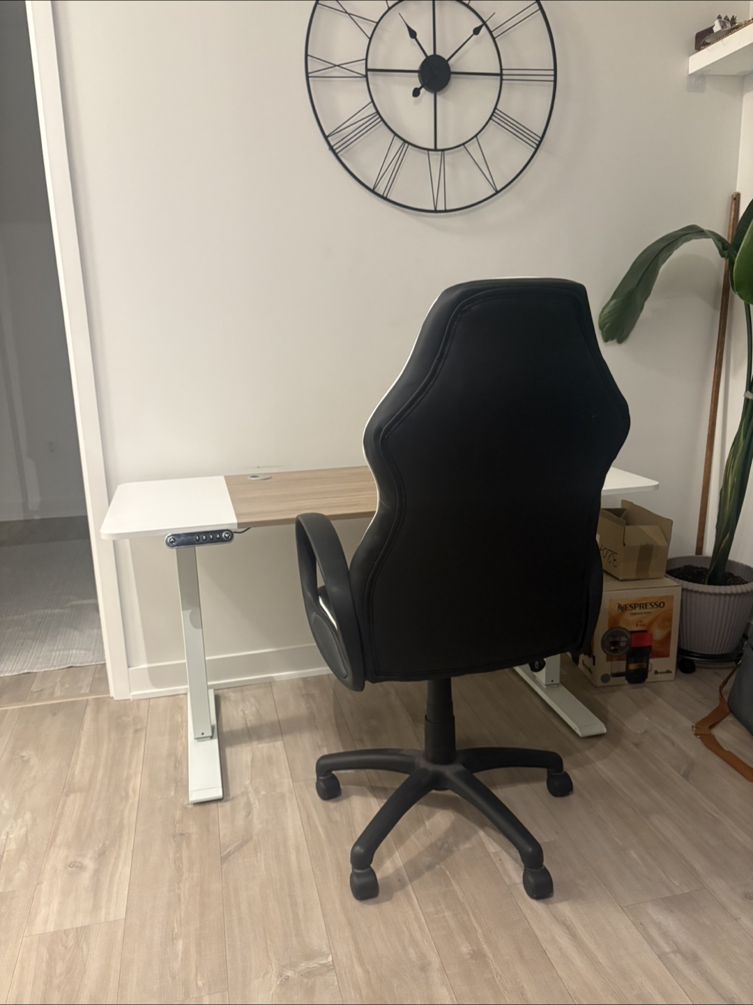 Black & White Gaming Chair - photo 2