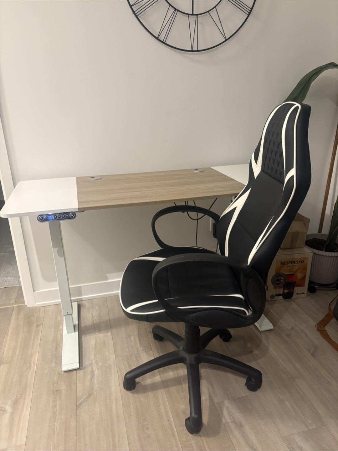 Black & White Gaming Chair - photo 5