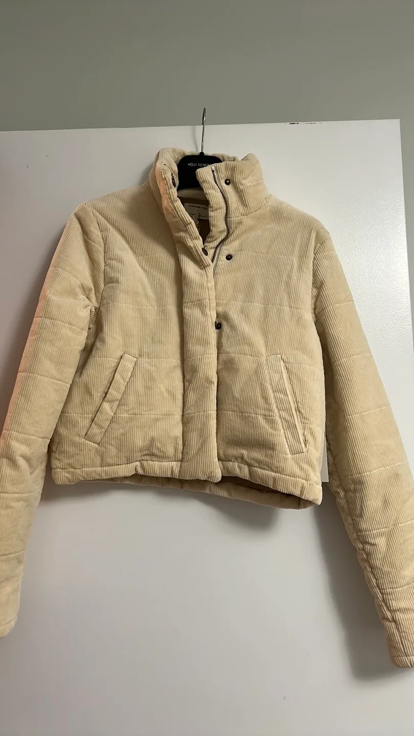 NWT Jackson Rowe  Corduroy Coat - S image indicator(3)