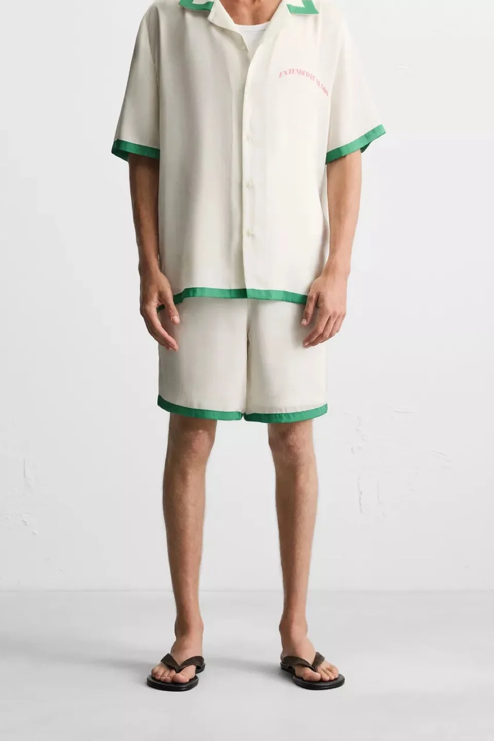 Zara Extended Realm Shirt & Shorts Set image indicator(2)