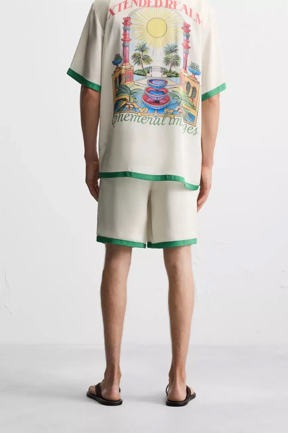 Zara Extended Realm Shirt & Shorts Set image indicator(3)