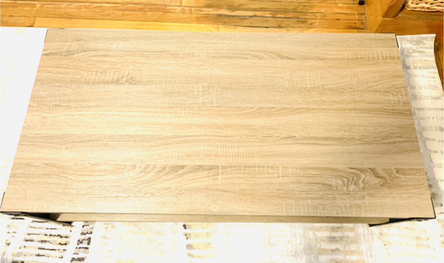 Wood & Metal Coffee Table EXCELLENT CONDITION - photo 3