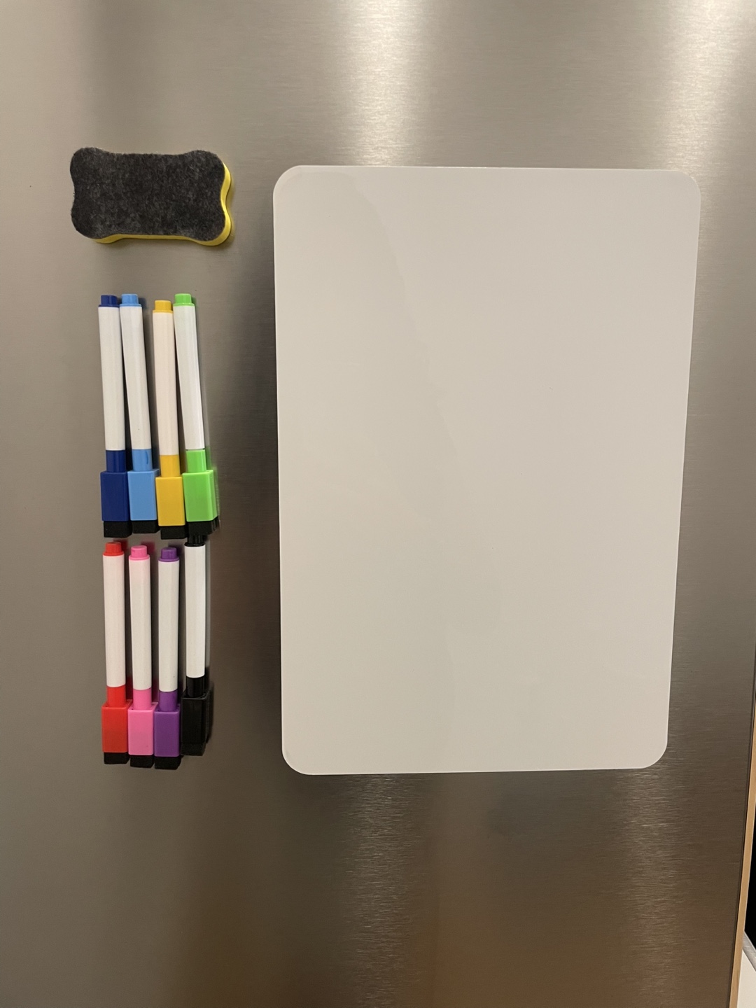 Magnet Whiteboard with Markers and Eraser