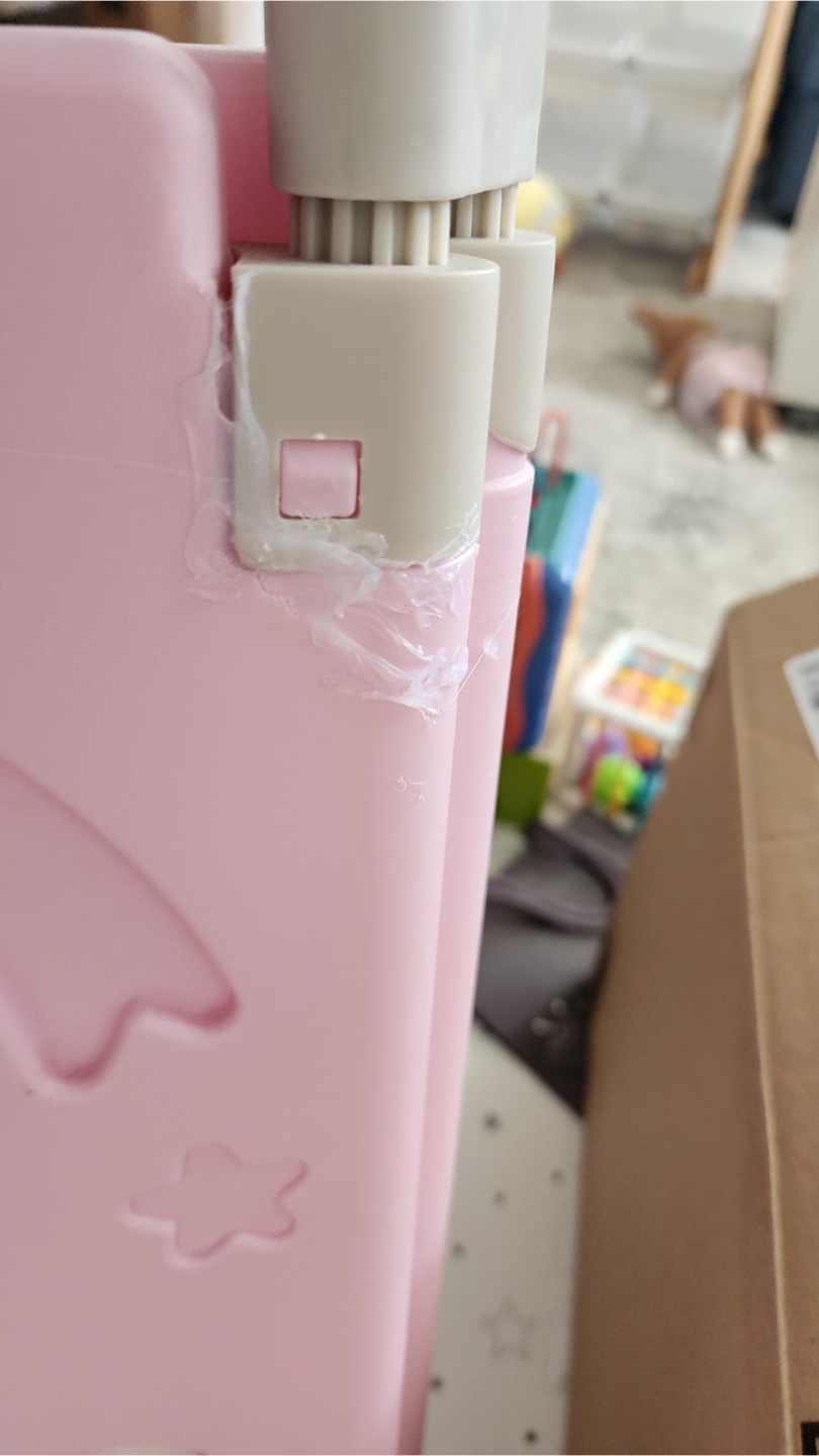 Pink & White Baby Playpen - photo 4