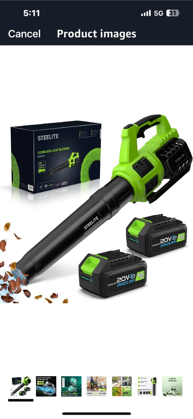 STEELITE 13-Inch combo Mower and Blower image indicator(4)