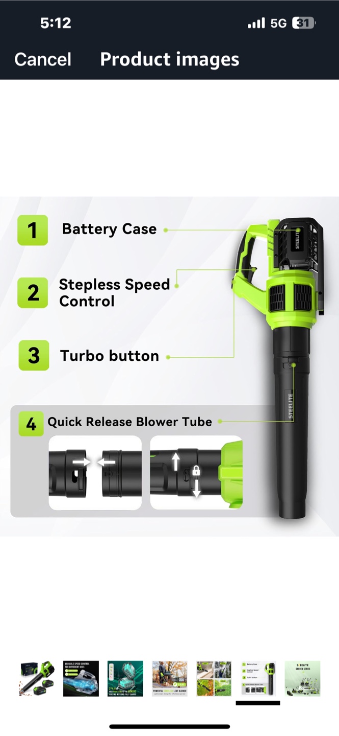 STEELITE 13-Inch combo Mower and Blower - photo 3