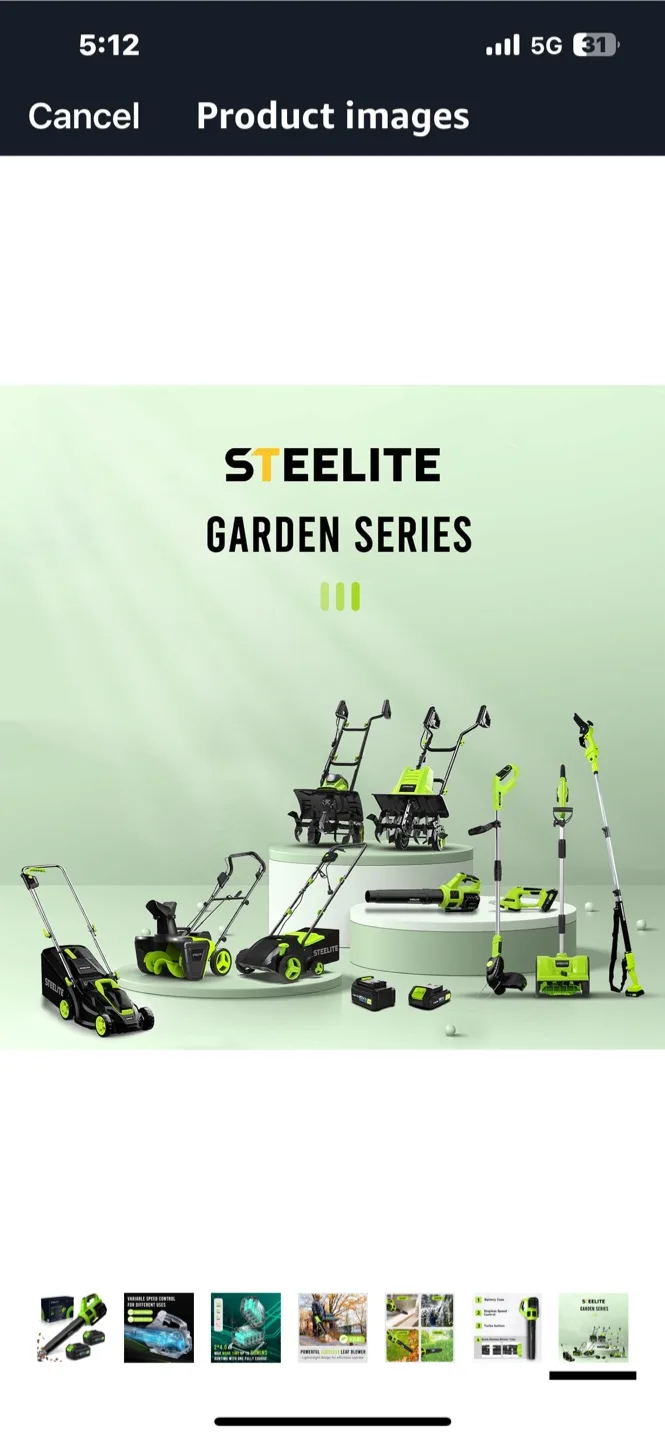 STEELITE 13-Inch combo Mower and Blower image indicator(8)