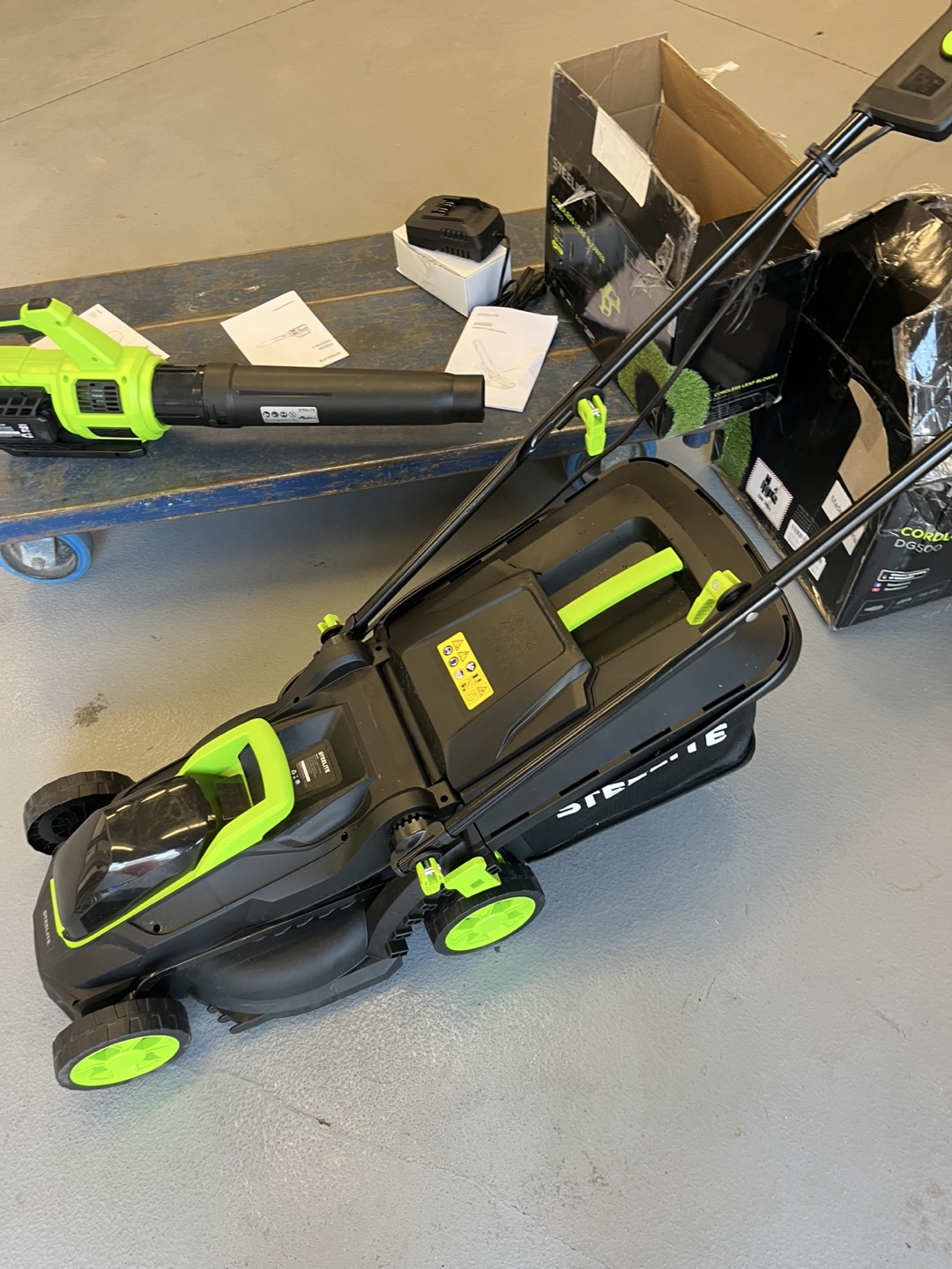 STEELITE 13-Inch combo Mower and Blower