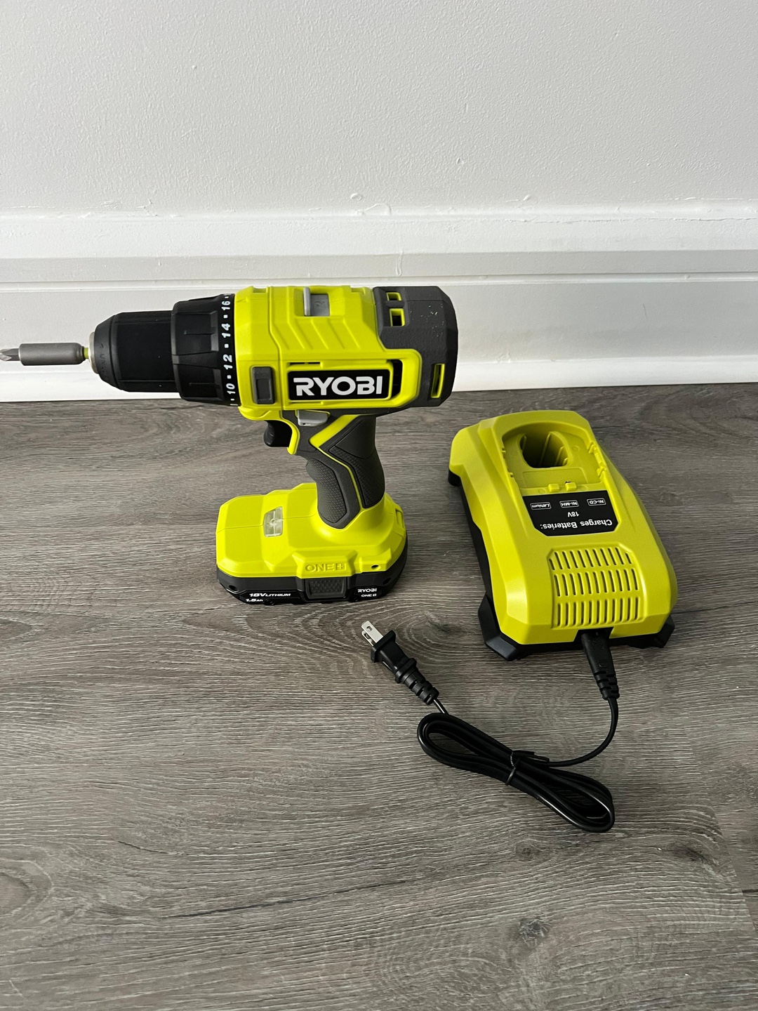 Ryobi PCL206 18V Cordless Drill with Charger - photo 3