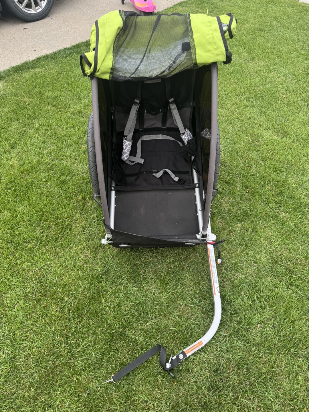 Burley Child Bike Trailer - Green & Black - photo 2