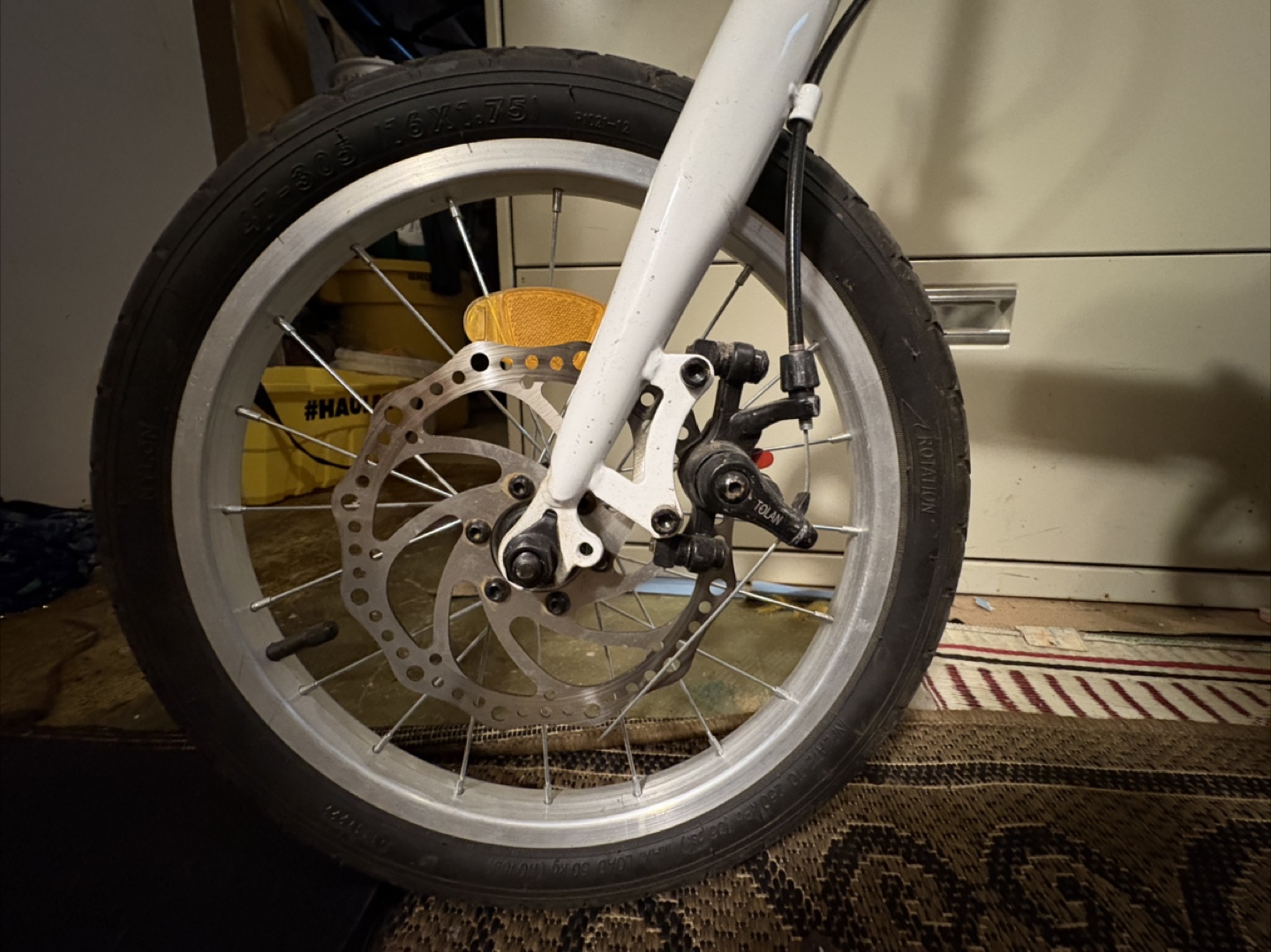 SANHM Folding Bike - White - photo 3