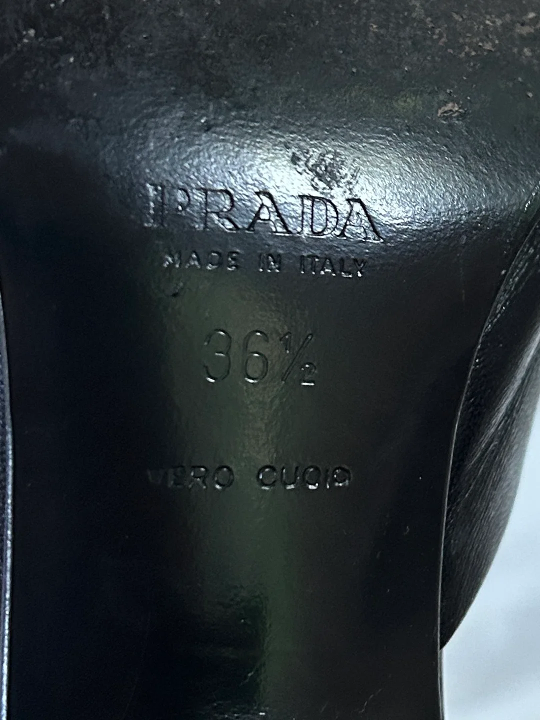 Authentic Prada Mules - size 36.5 image indicator(7)