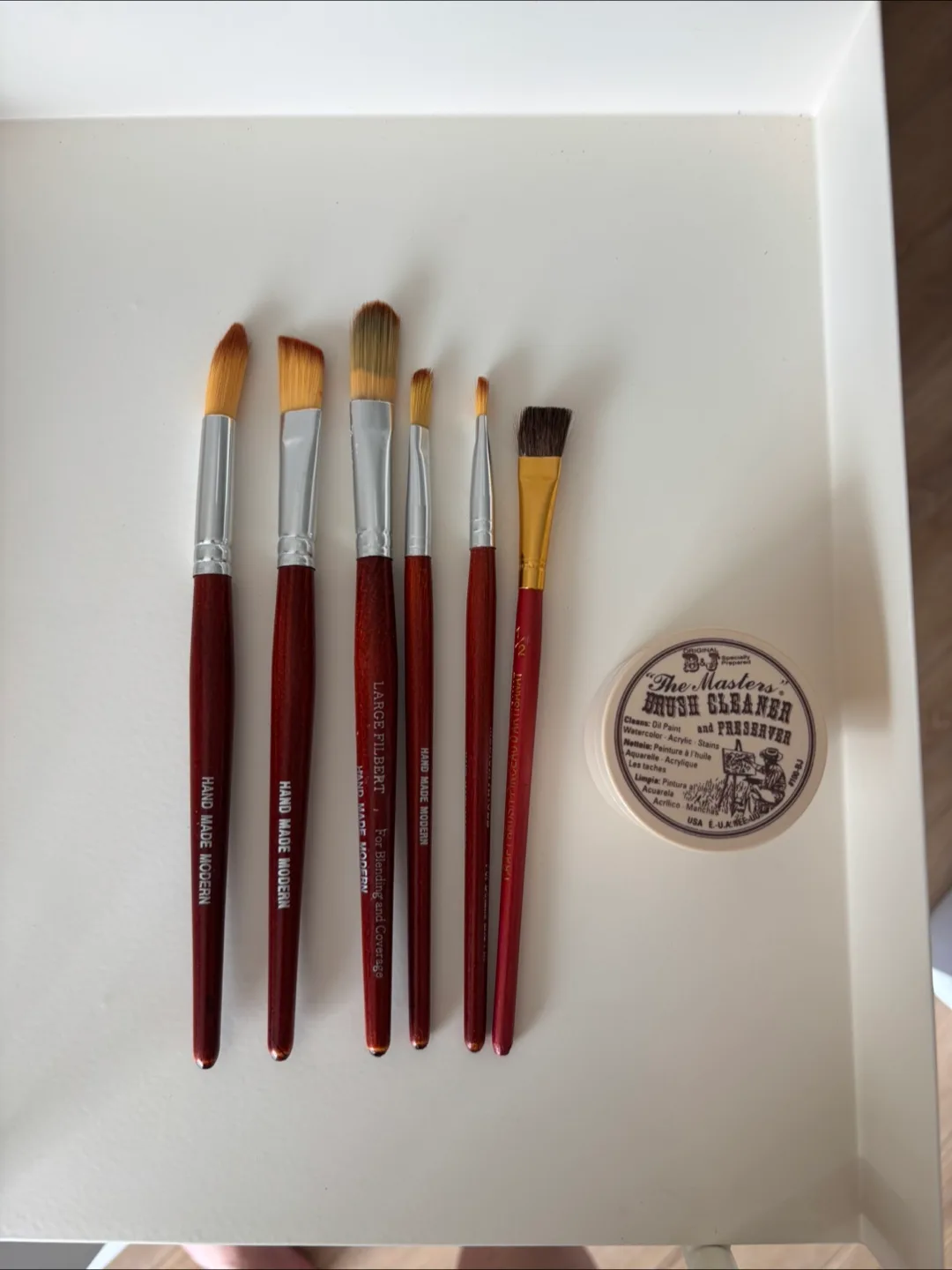 Artist Paint Brushes + Masters Brush Cleaner thumbnail