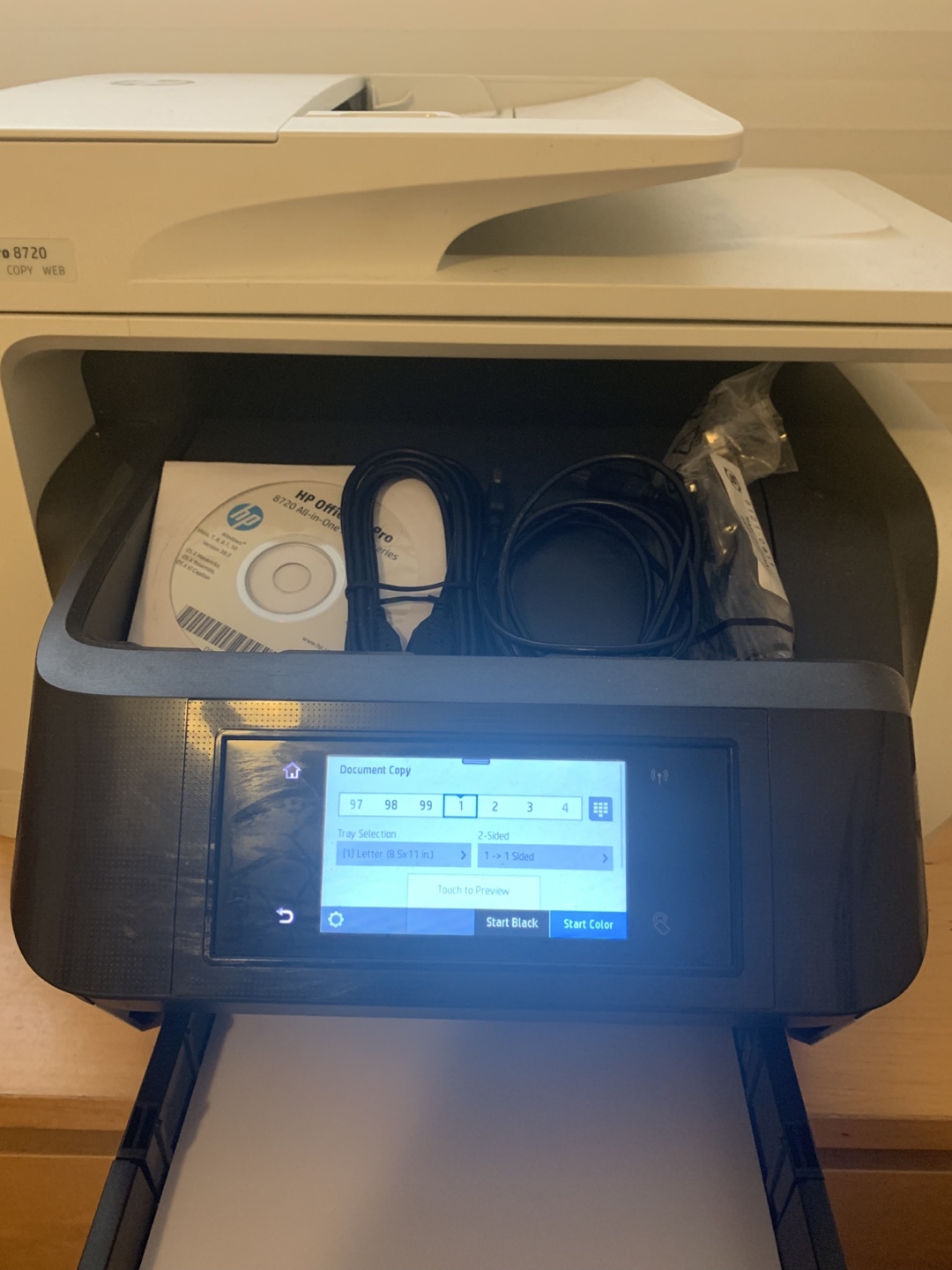 HP OfficeJet Pro 8720 Printer - photo 5
