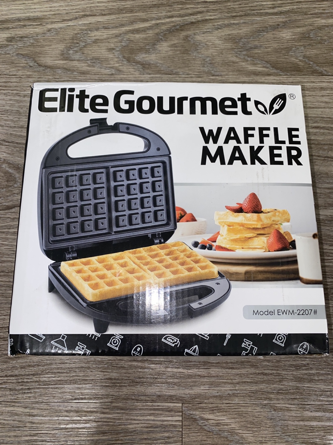 Elite Gourmet Waffle Maker EWM-2207# - photo 3