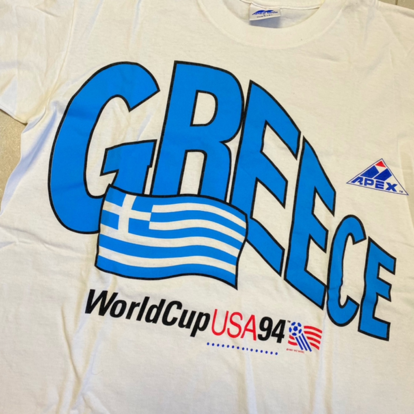 Apex One Greece World Cup 94 T-Shirt - Size L - photo 2