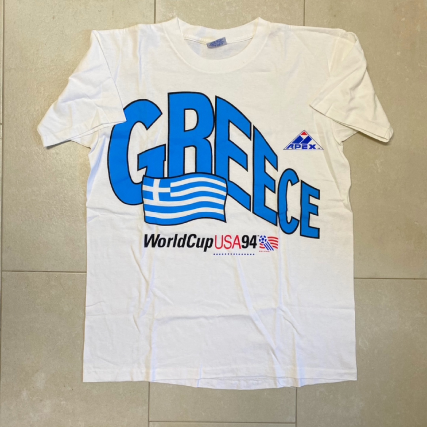 Apex One Greece World Cup 94 T-Shirt - Size L