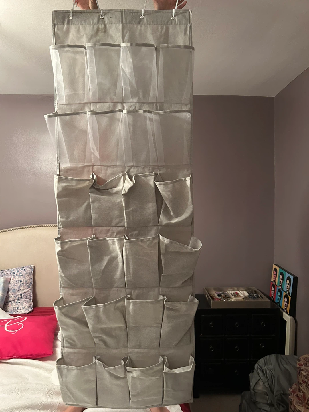 Hanging Over The Door Storage Organizer
