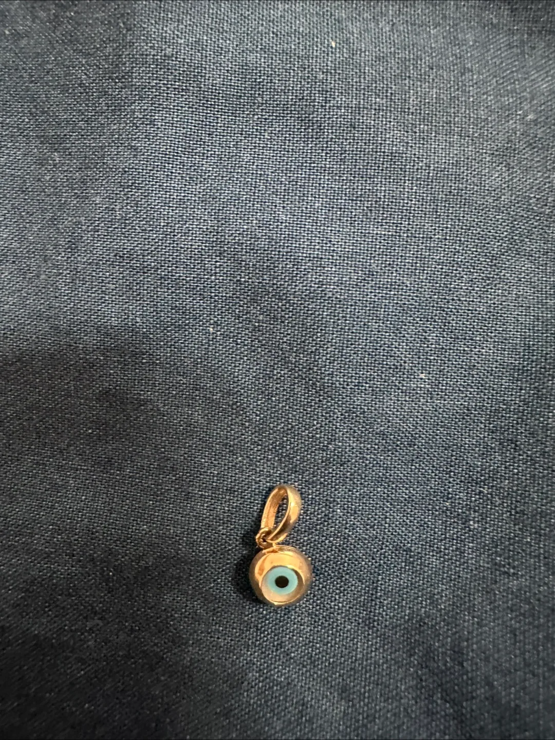 10k Gold Evil Eye Pendant – Wear Your Protection in Style image indicator(3)