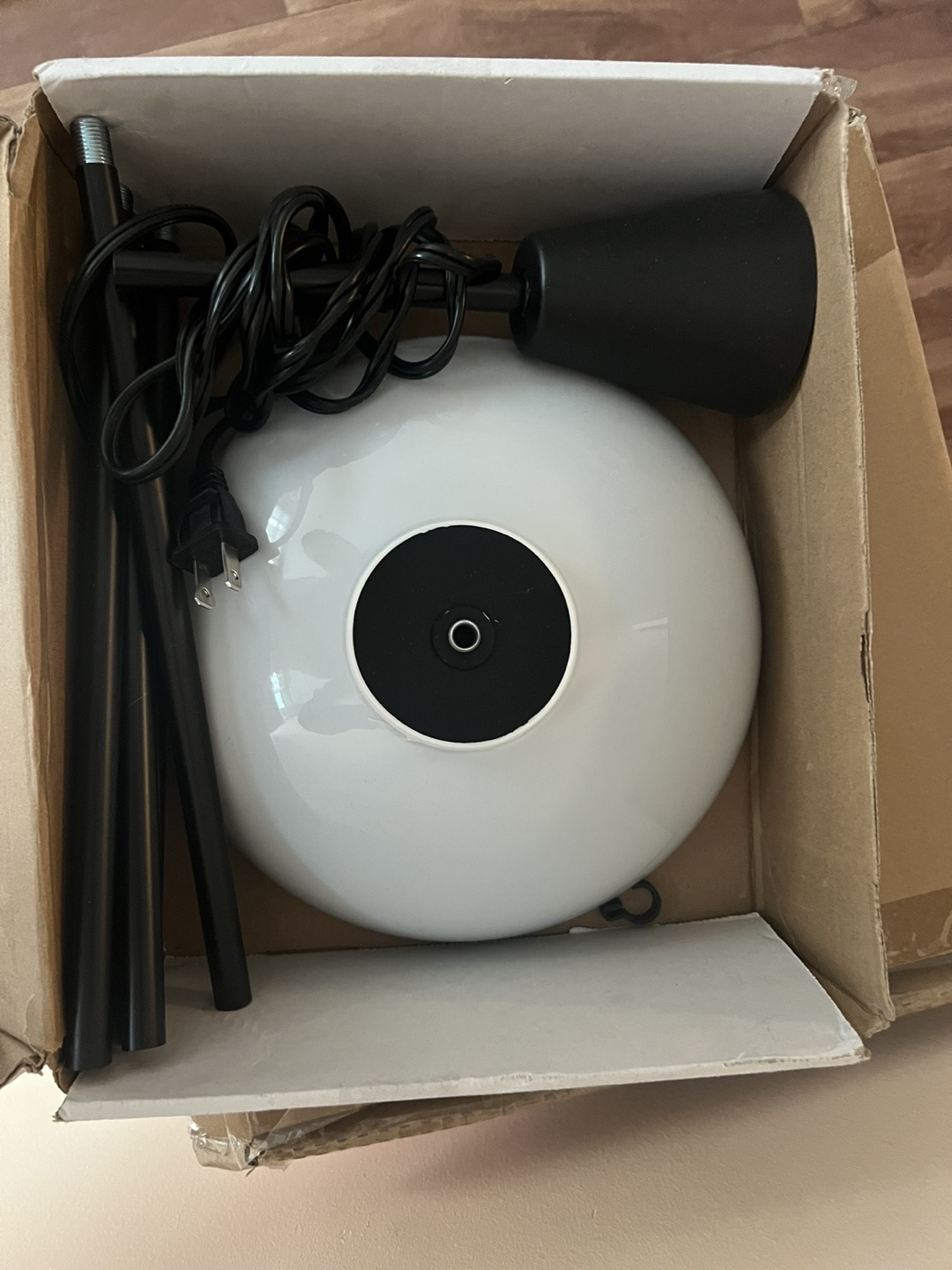 IKEA TÅGARP Floor Lamp - Black/White - photo 2