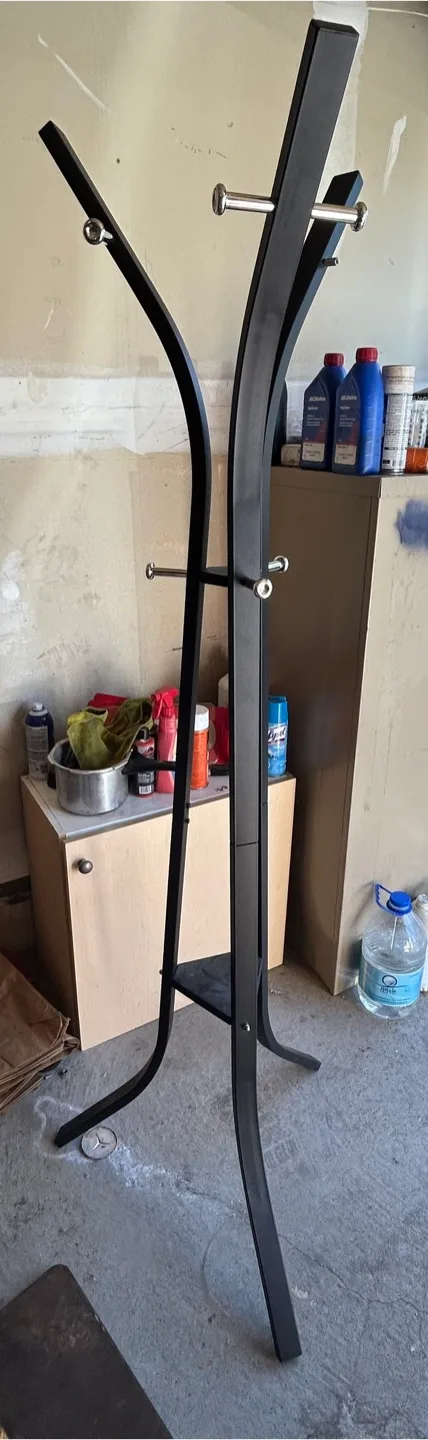 Black Metal Coat Rack *MOVING SALE* image indicator(3)