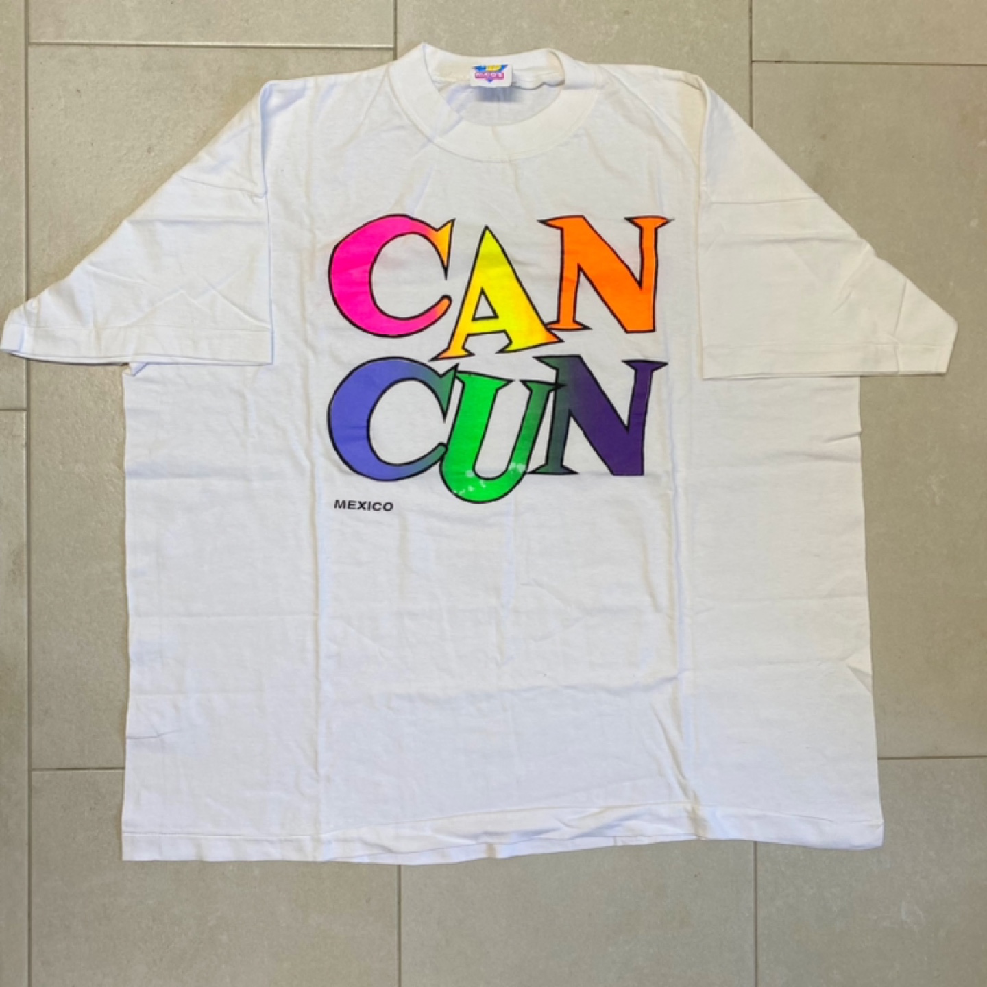 Vintage Cancun Mexico T-Shirt - photo 2