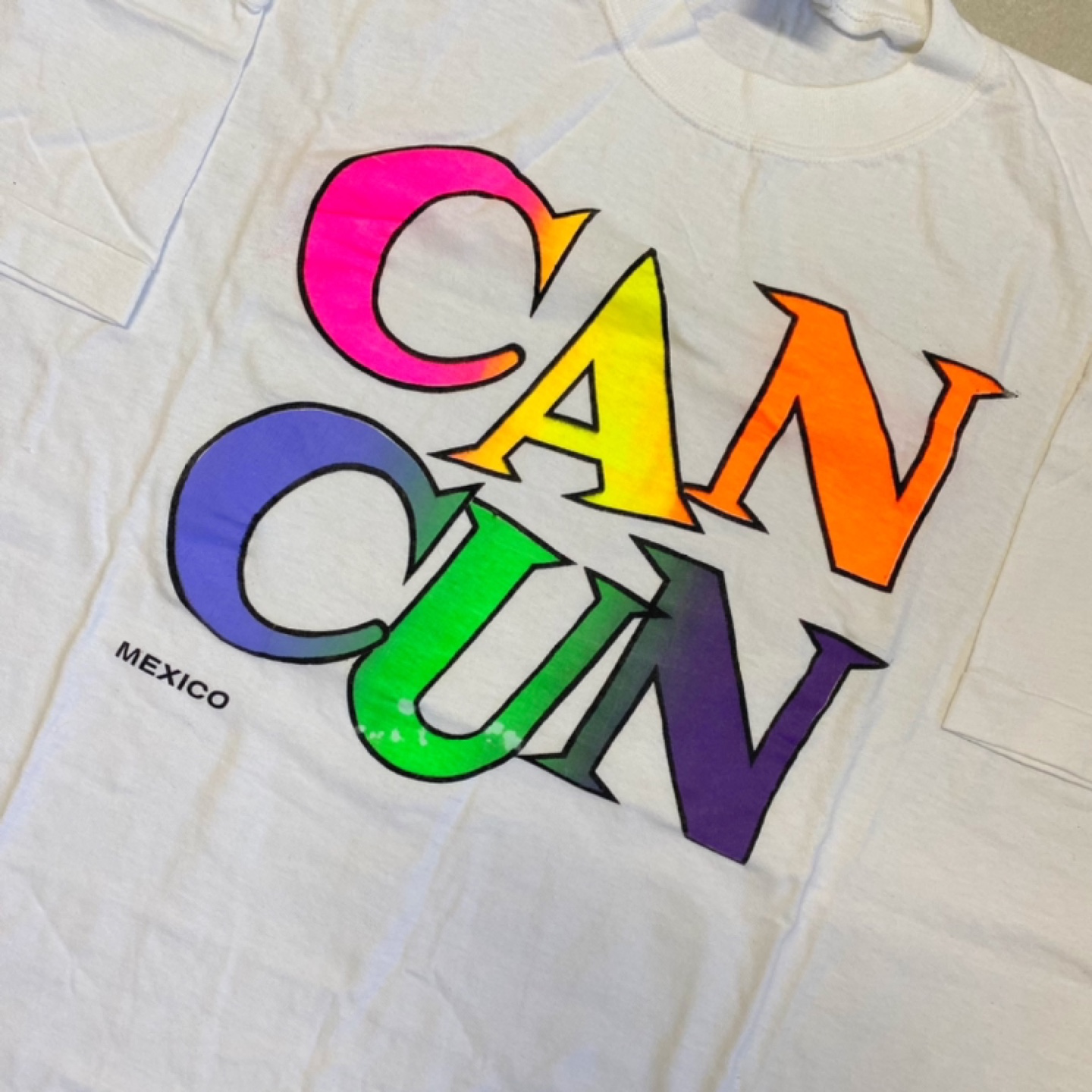 Vintage Cancun Mexico T-Shirt - photo 3