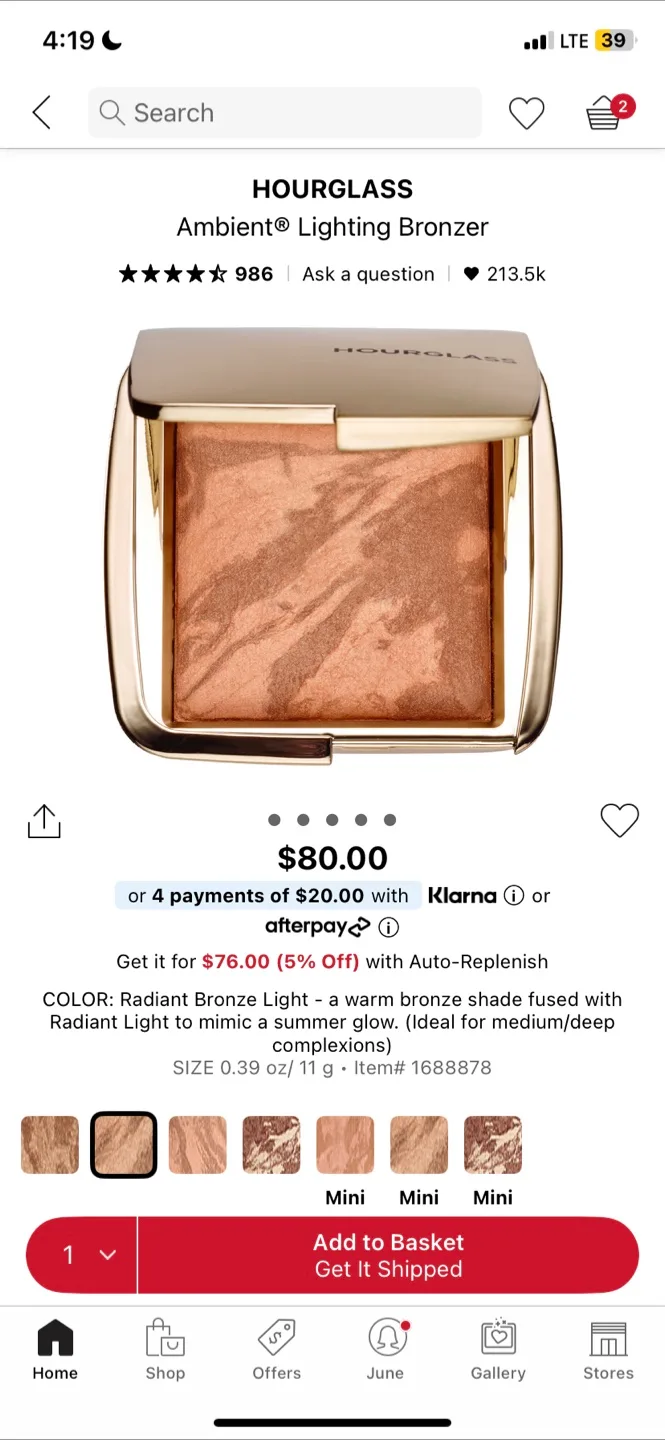 Hourglass Ambient Lighting Palette image indicator(7)