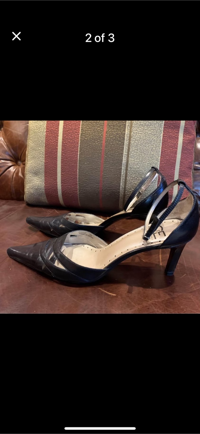 CE Black Heels, Size 8 - photo 2