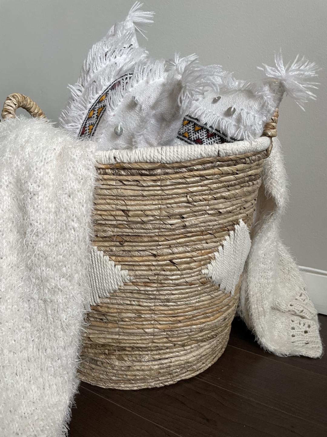 Woven Baskets with Handles - photo 4
