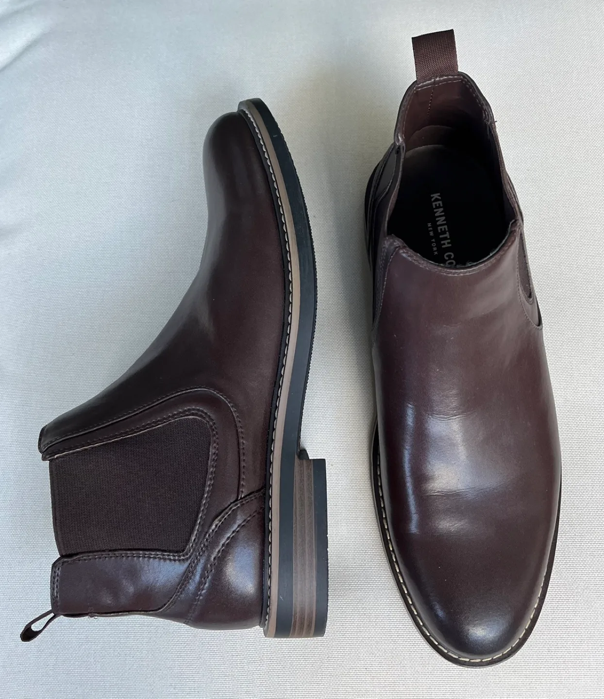 Kenneth Cole Brennan Chelsea Boots Men Size 10 image indicator(4)
