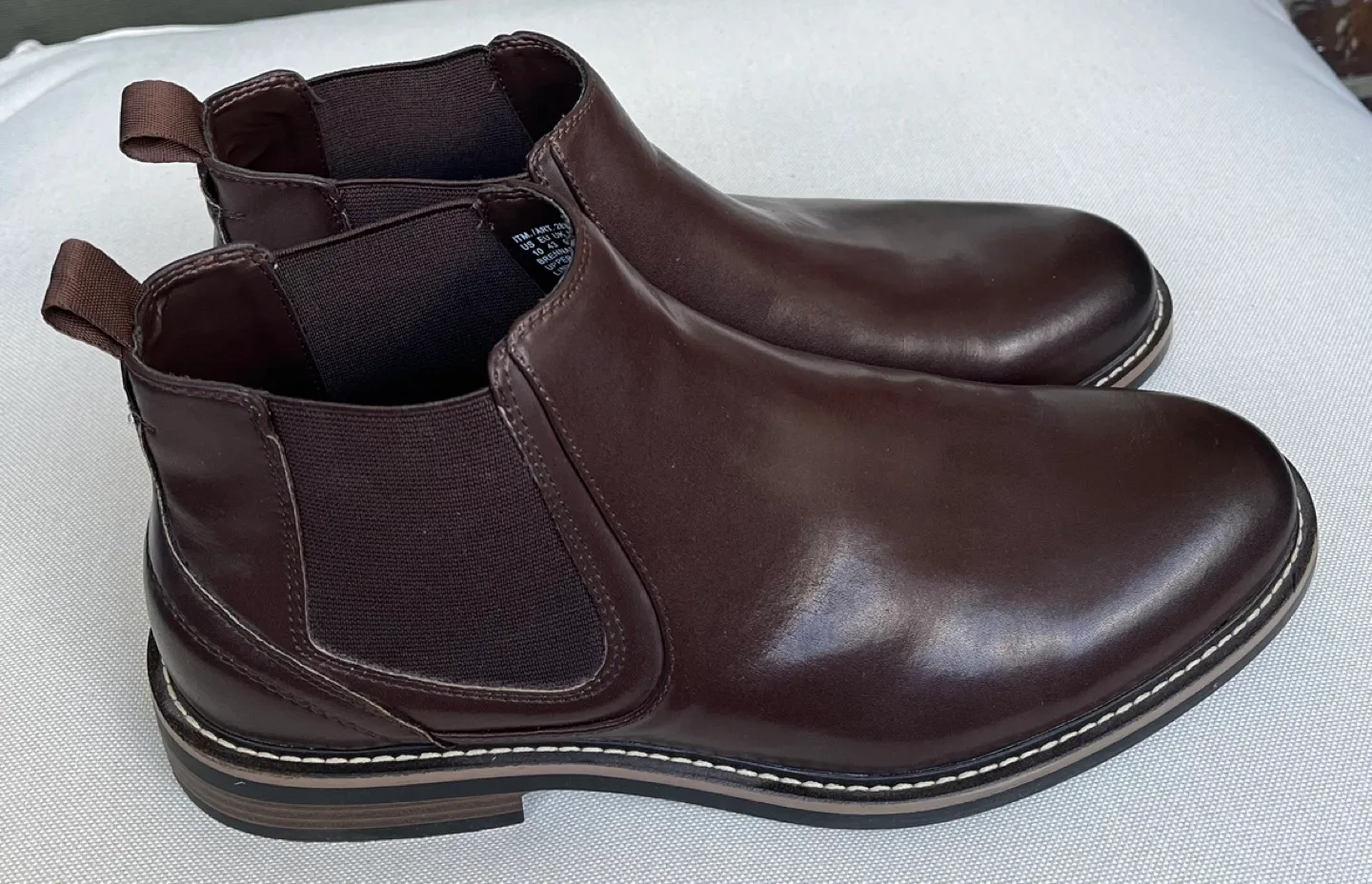 Kenneth Cole Brennan Chelsea Boots Men Size 10 image indicator(7)