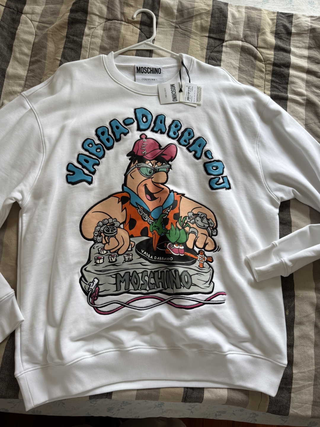 Moschino x The Flintstones Yabba Dabba Doo Sweatshirt