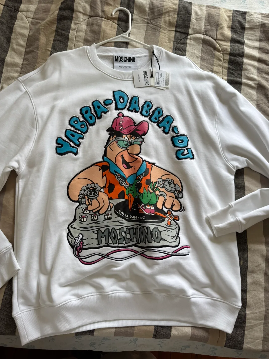 Moschino x The Flintstones Yabba Dabba Doo Sweatshirt