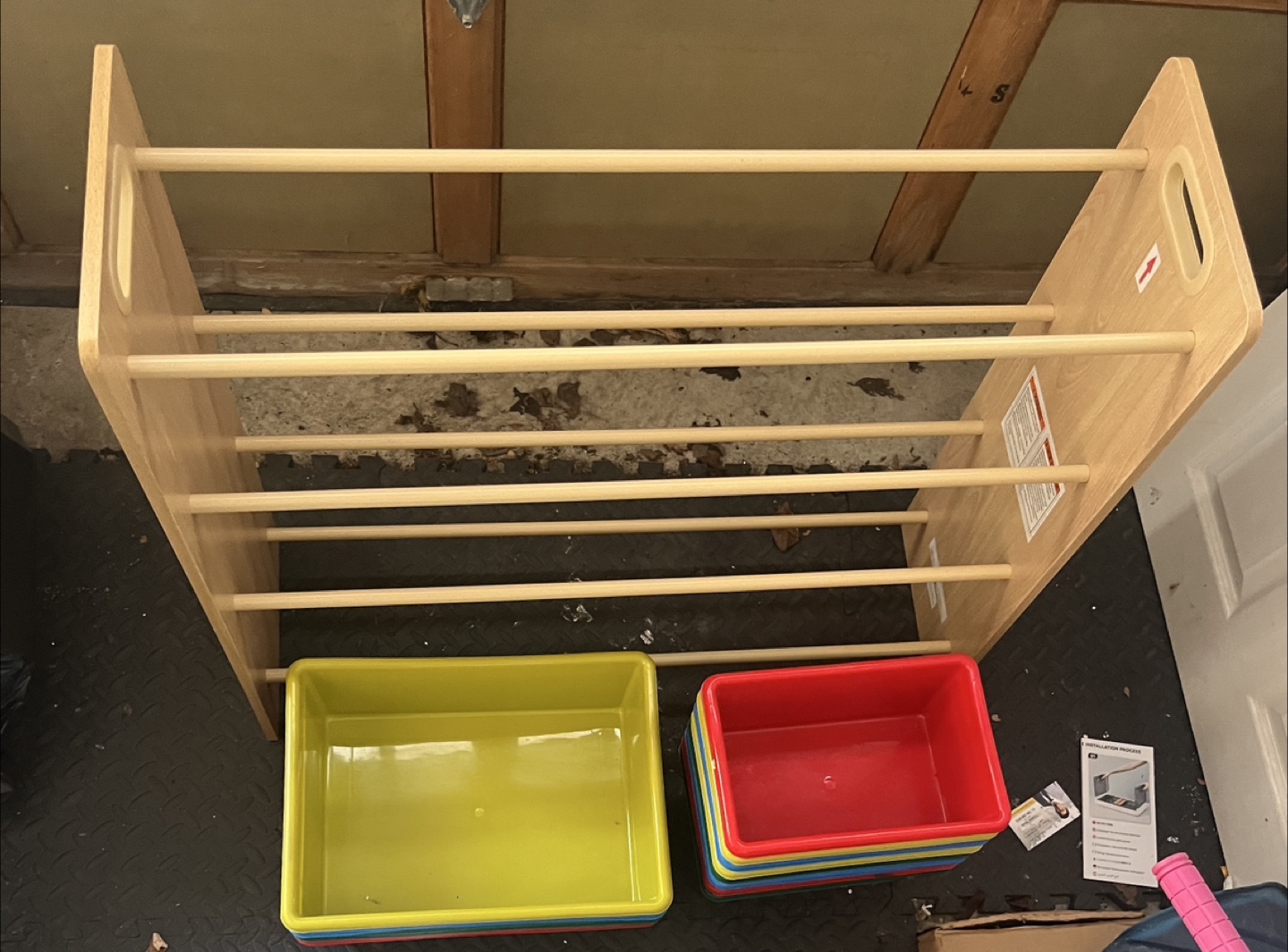 Montessori Shelf with Bins - photo 2