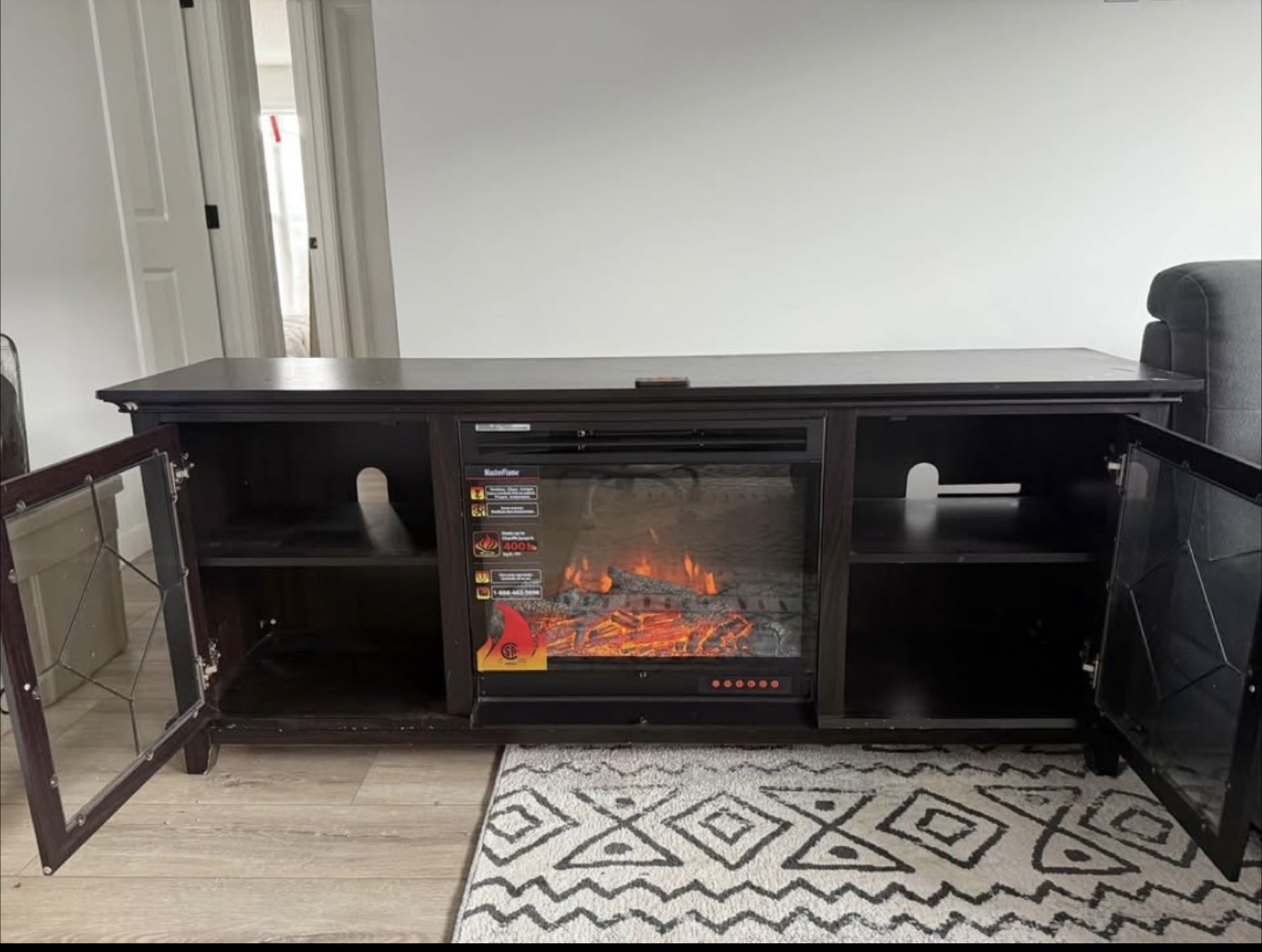 Mainflame Electric Fireplace TV Stand - photo 2